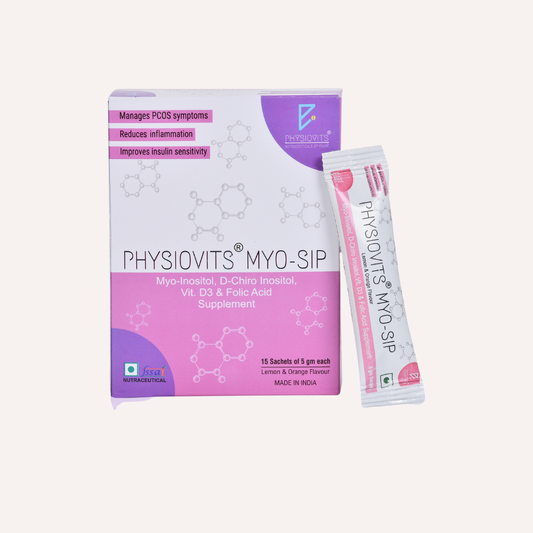 Physiovits Myo Sip Sachets | Myo Inositol based supplement