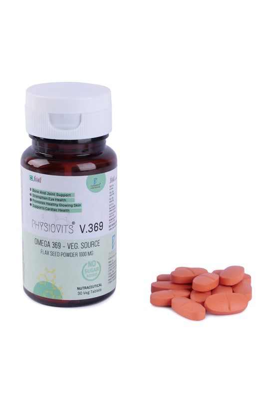 Physiovits V.369 | Veg Omega 3 6 9 Tablets