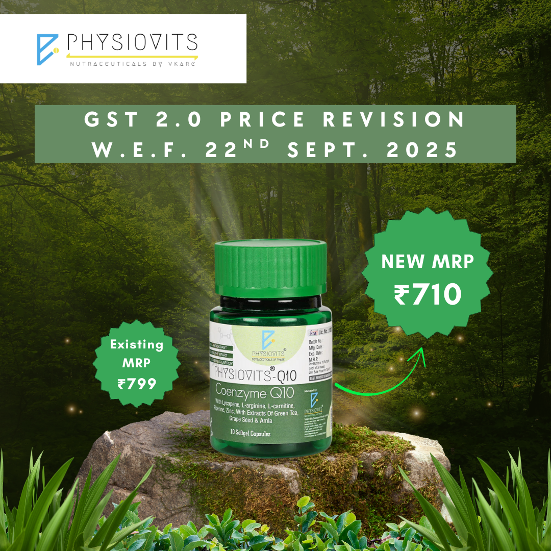 Physiovits Q10 | Coenzyme Q10 Softgels