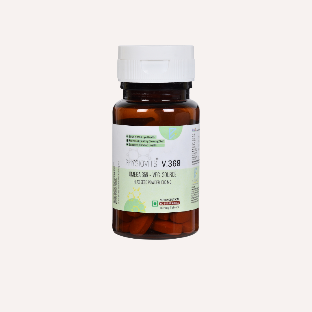 Physiovits V.369 | Veg Omega 3 6 9 Tablets