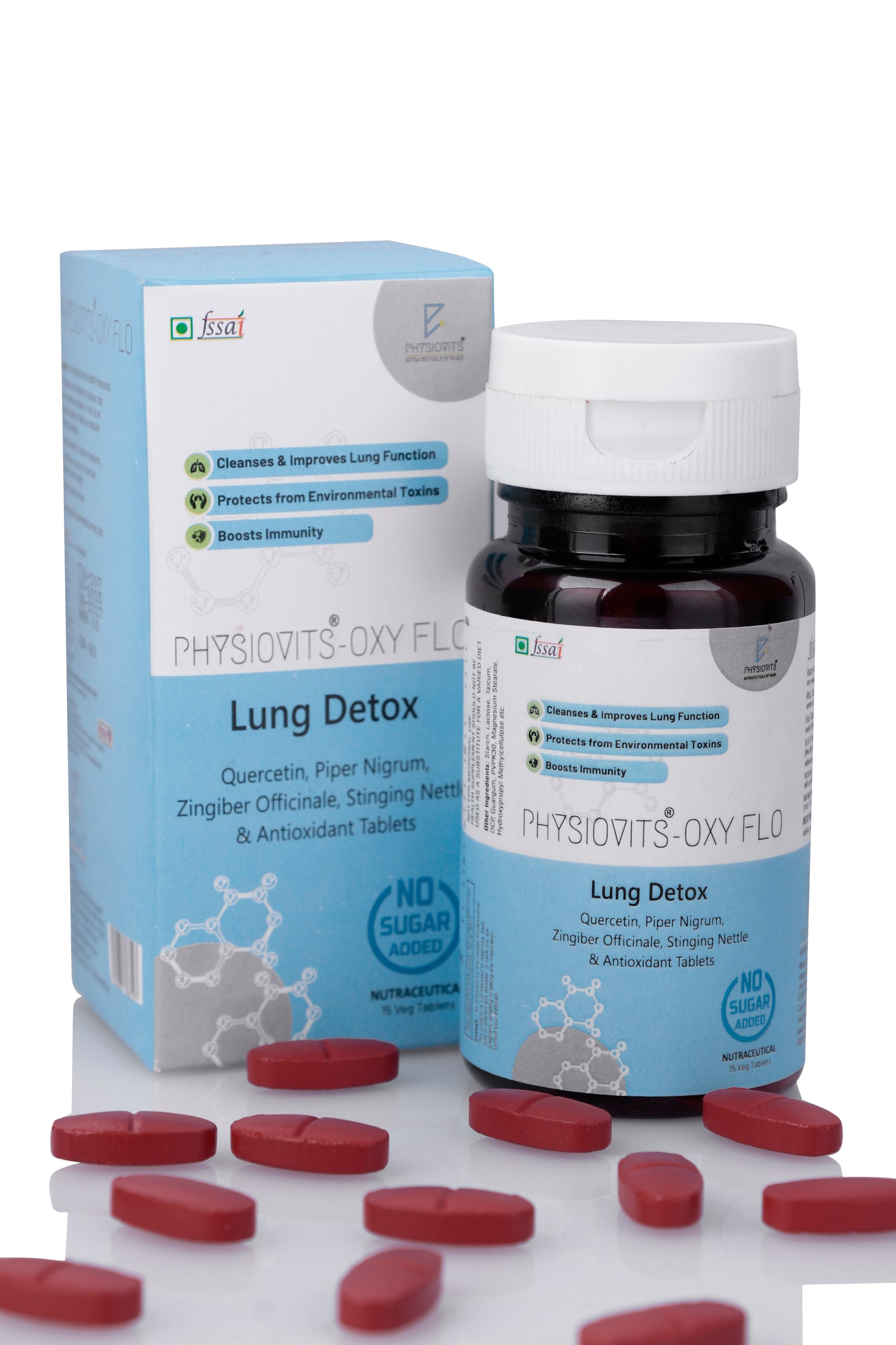 Physiovits Oxy Flo | Lung Detox Supplement