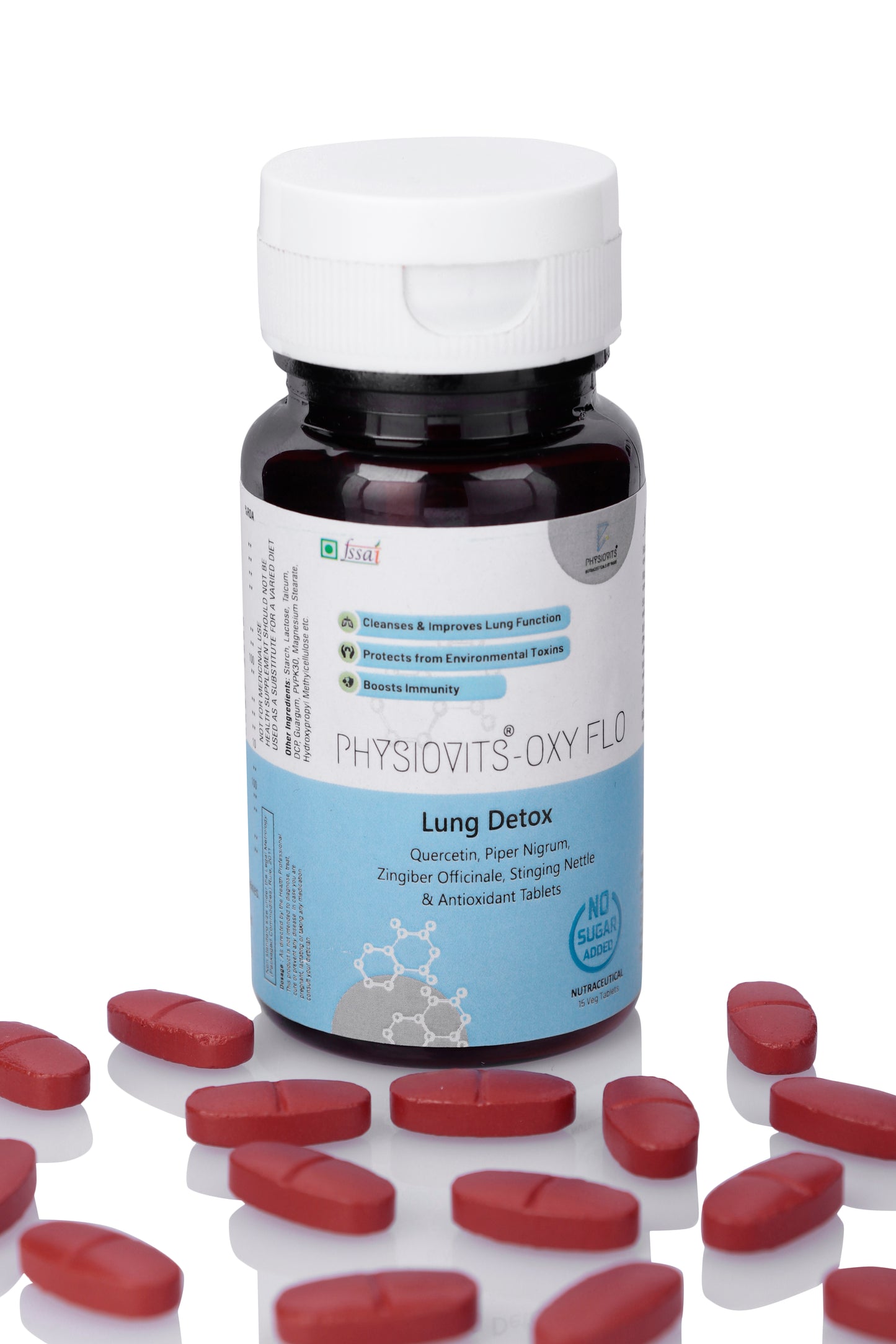 Physiovits Oxy Flo | Lung Detox Supplement