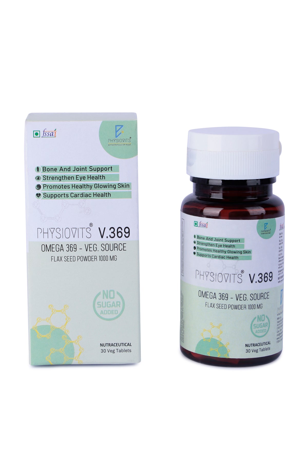 Physiovits V.369 | Veg Omega 3 6 9 Tablets