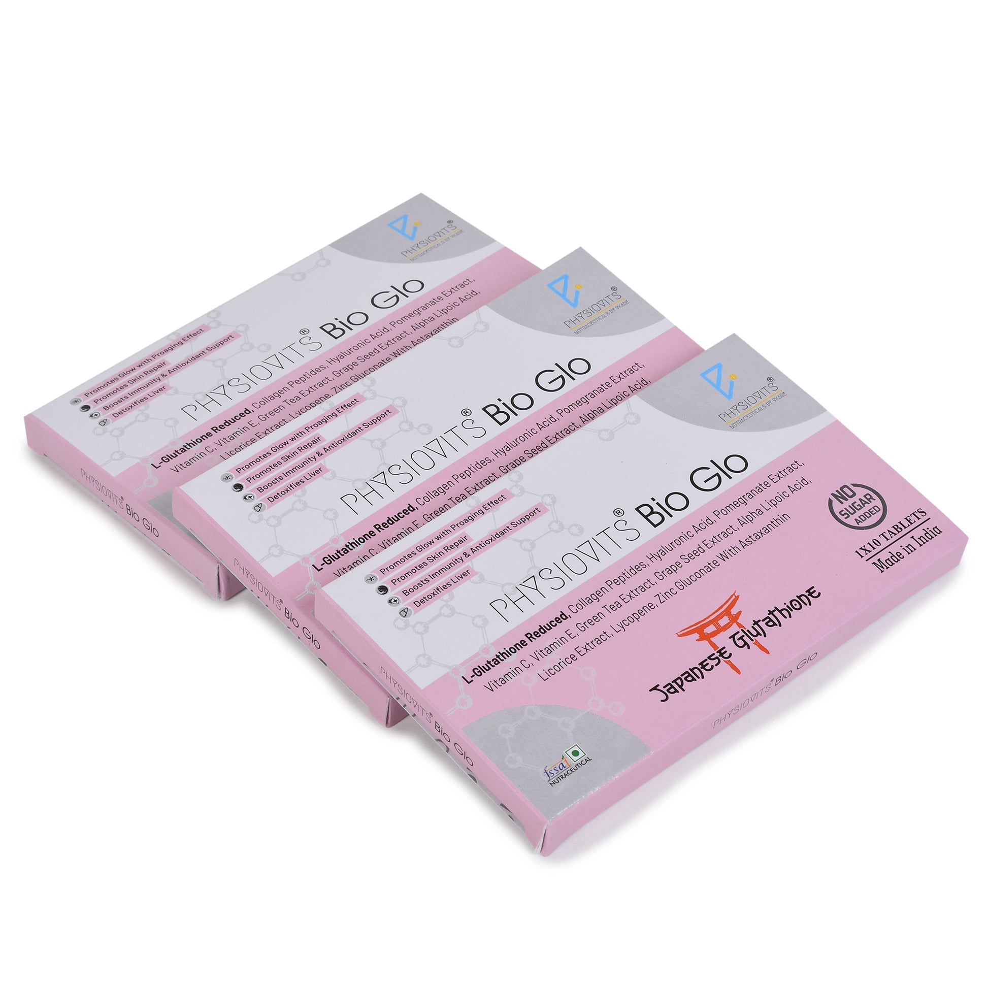 Physiovits Bio Glo | Japanese Reduced L Glutathione Tablets 600mg Physiovits Bio Glo | Japanese Reduced L Glutathione Tablets 600mg