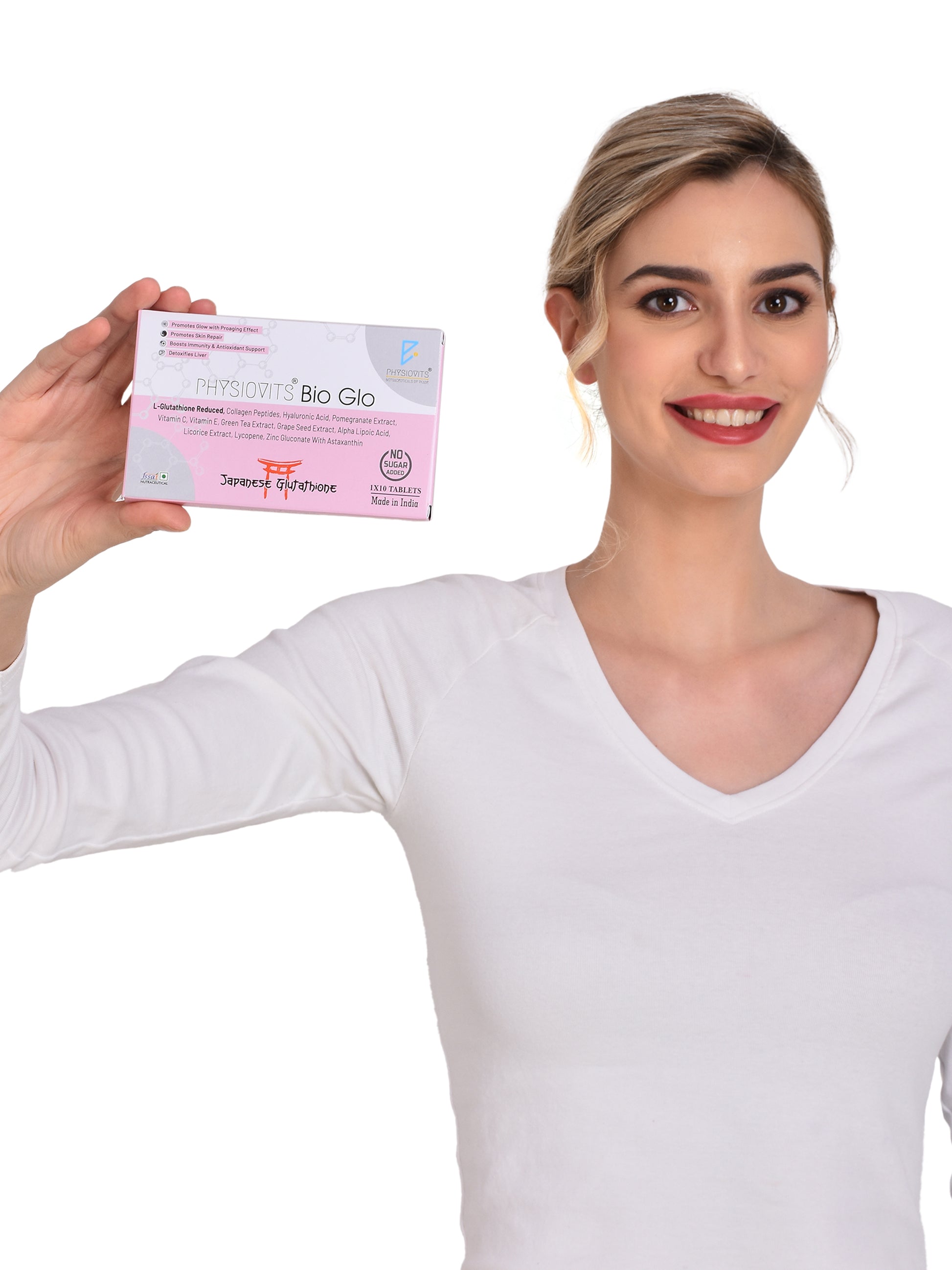 Physiovits Bio Glo | Japanese Reduced L Glutathione Tablets 600mg Physiovits Bio Glo | Japanese Reduced L Glutathione Tablets 600mg
